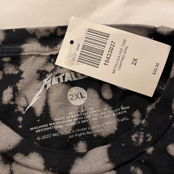 Metallica ride the lightning tee - Picture 2 of 2
